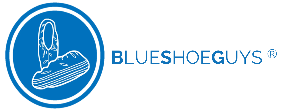 Blue Shoe Guys logo