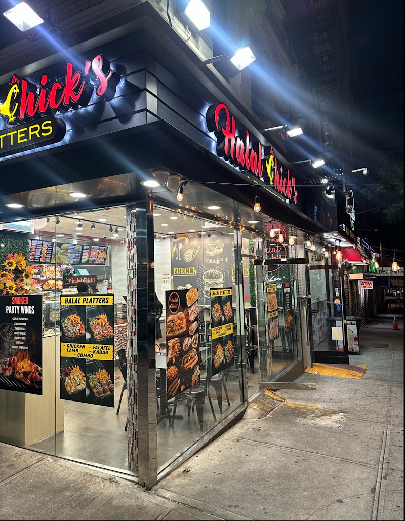 Halal Chicks and Platters logo